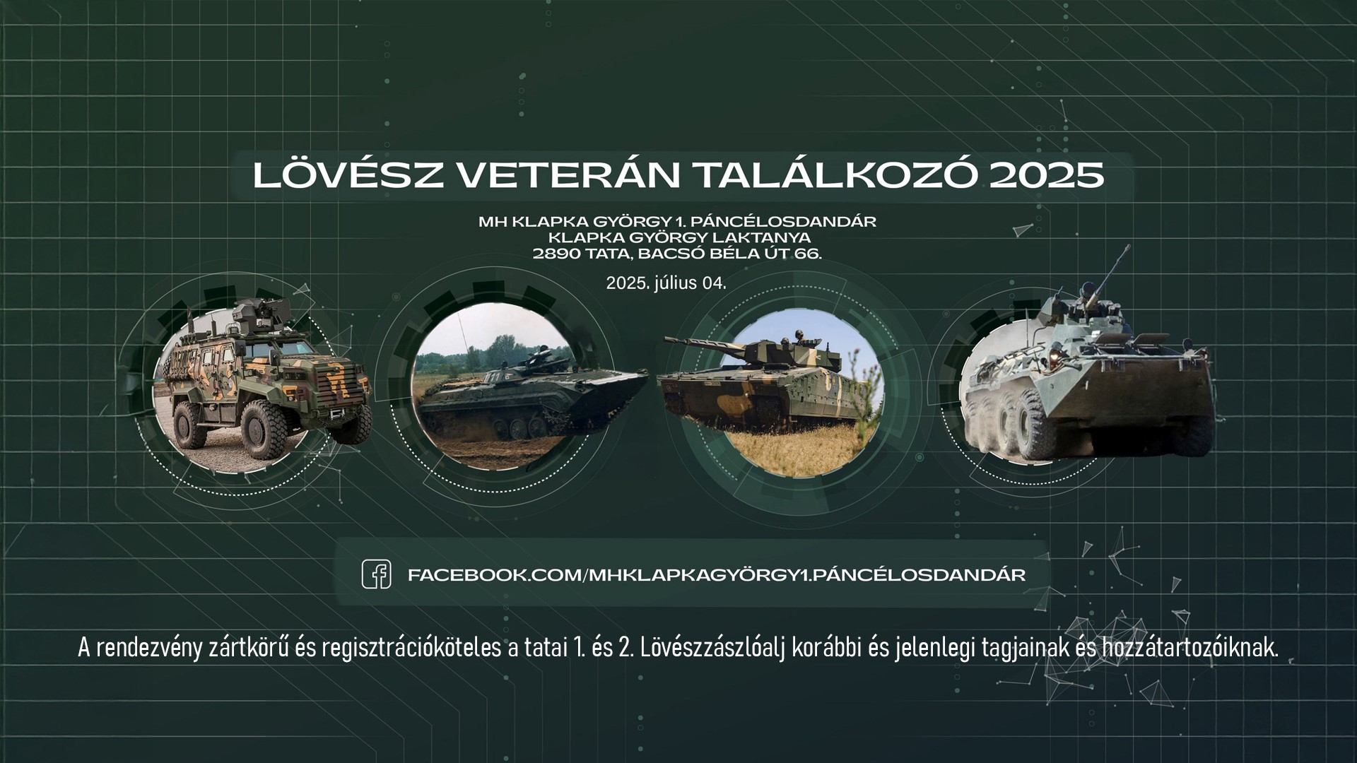 Veterán találkozó Tatán július 4-én