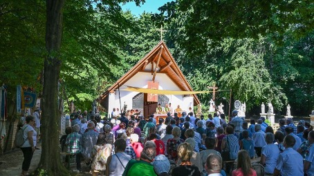 Benépesült a kegyhely Horvátzsidányban