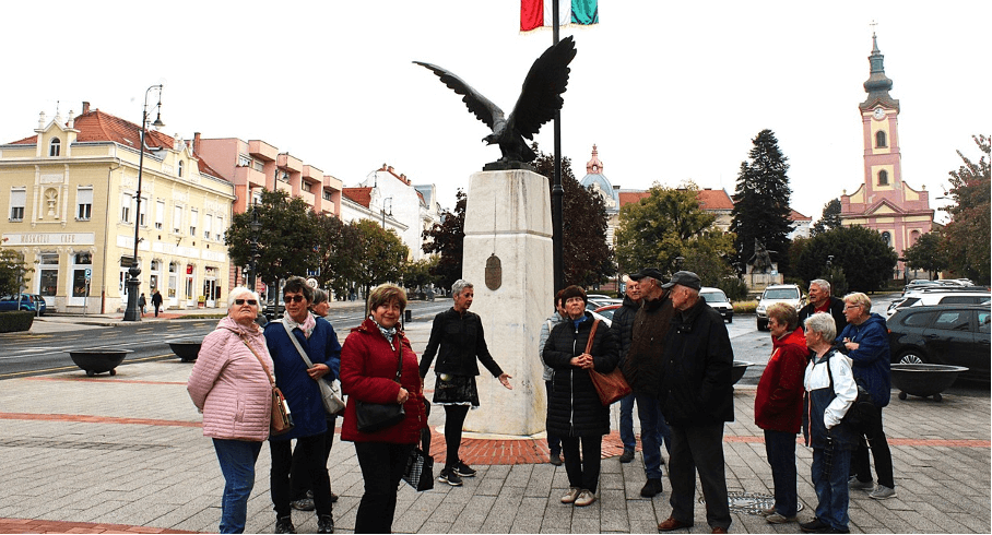 Városnéző sétán Nagykanizsán